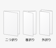 A5二つ折り・三つ折り印刷